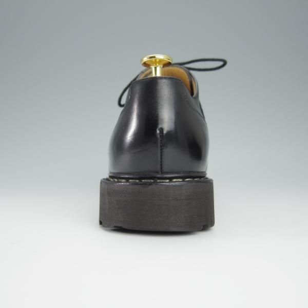 美品★パラブーツ SIZE 7【定価￥71,500-★シャンボード/CHAMBORD】黒/NOIR/Uチップ/リスレザー/TEXソール/メンズ/Paraboot★h481