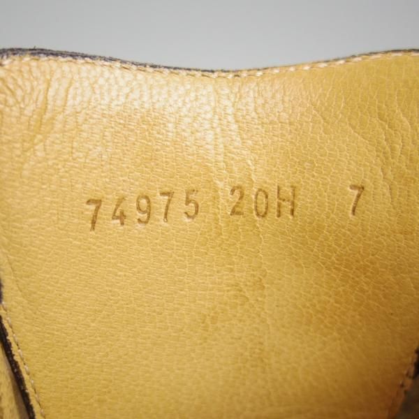 美品★パラブーツ SIZE 7【定価￥71,500-★シャンボード/CHAMBORD】黒/NOIR/Uチップ/リスレザー/TEXソール/メンズ/Paraboot★h481