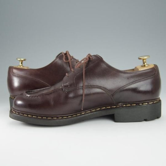 美品★パラブーツ SIZE 8【定価￥79,200-★シャンボード/CHAMBORD】カフェ/CAFE/リスレザー/TEXソール/Uチップ/濃茶/Paraboot★h484