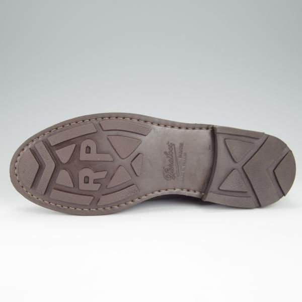 美品★パラブーツ SIZE 8【定価￥79,200-★シャンボード/CHAMBORD】カフェ/CAFE/リスレザー/TEXソール/Uチップ/濃茶/Paraboot★h484