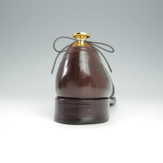 美品★ジョンロブ 6.5D【定価20万円以上★プレステージライン/WARWICK/7000ラスト】ブラインドブローグ/カーフ/濃茶/JOHN LOBB★h487