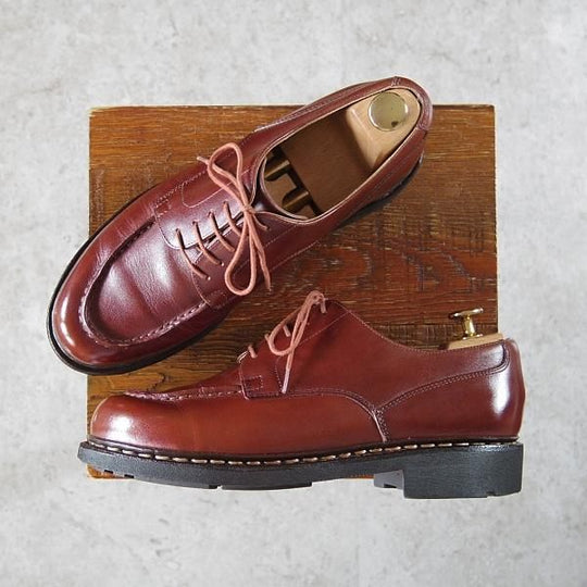 美品★パラブーツ SIZE 6【定価￥71,500-★シャンボード/CHAMBORD】マロン/MARRON/リスレザー/Uチップ/茶/TEXソール/Paraboot★h488