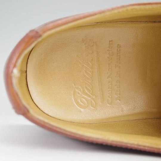 美品★パラブーツ SIZE 6【定価￥71,500-★シャンボード/CHAMBORD】マロン/MARRON/リスレザー/Uチップ/茶/TEXソール/Paraboot★h488