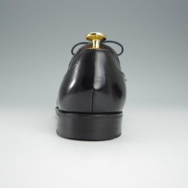 美品★ジョンロブ 6E【貴重★DARBYラスト/PARISロゴ時代の製品/WIDNER】ブラインドブローグ/カーフ/黒/メンズ/JOHN LOBB★h489