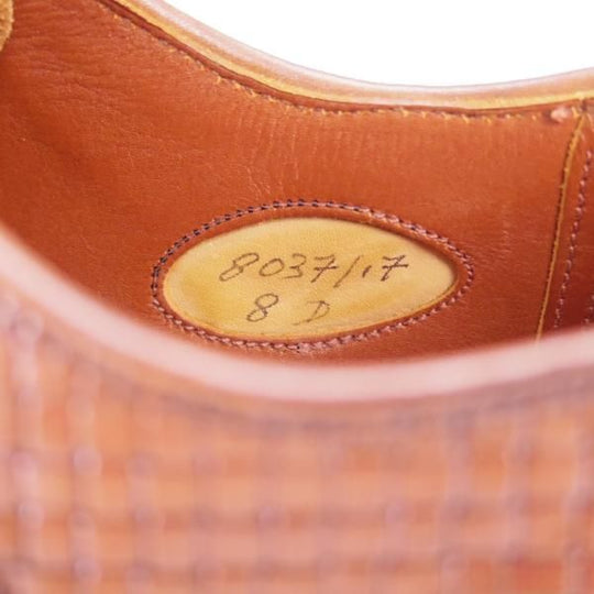 極上★(英)グレンソン UK7.5/US8D【最上級★マスターピース/ポールスチュアート別注】SOMERSET/カーフ/茶/Stuart's Choice/GRENSON★h490