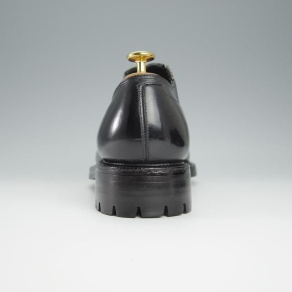 極上★浅草コブラー UK8.5程度【オーダー品★ハンドソーンウェルテッド製法/レイジーマン】コマンドソール/黒/The Asakusa Cobbler★h491