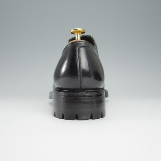 極上★浅草コブラー UK8.5程度【オーダー品★ハンドソーンウェルテッド製法/レイジーマン】コマンドソール/黒/The Asakusa Cobbler★h491