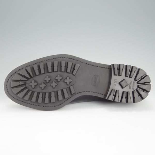 極上★浅草コブラー UK8.5程度【オーダー品★ハンドソーンウェルテッド製法/レイジーマン】コマンドソール/黒/The Asakusa Cobbler★h491