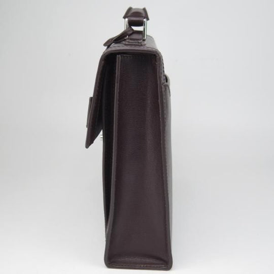 極上★(英)スマイソン/SMYTHSON【定価15万円以上★レザー/ブリーフケース】メンズ/ビジネス/バッグ/濃茶/革/鞄★N5780