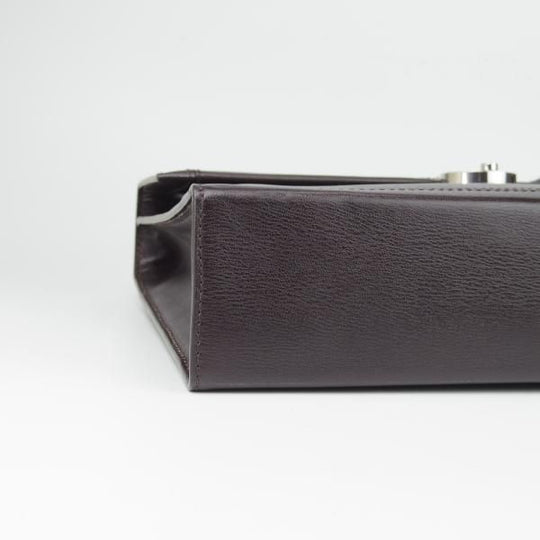 極上★(英)スマイソン/SMYTHSON【定価15万円以上★レザー/ブリーフケース】メンズ/ビジネス/バッグ/濃茶/革/鞄★N5780