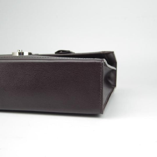 極上★(英)スマイソン/SMYTHSON【定価15万円以上★レザー/ブリーフケース】メンズ/ビジネス/バッグ/濃茶/革/鞄★N5780