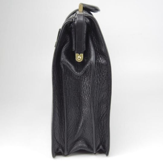 極上★(英)バーバリー/Burberry【貴重★ダレスバッグ/レザー】メンズ/ビジネス/バッグ/ブリーフケース/黒/革/鞄★N5784