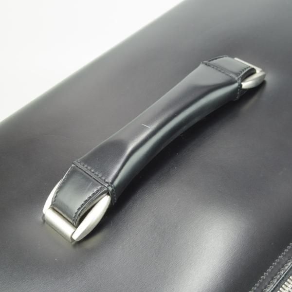 ★ダンヒル/dunhill【貴重★ソフトトランク/黒/レザー】ソフトアタッシュ/メンズ/ビジネス/バッグ/革/鞄★N5785