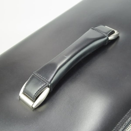 ★ダンヒル/dunhill【貴重★ソフトトランク/黒/レザー】ソフトアタッシュ/メンズ/ビジネス/バッグ/革/鞄★N5785
