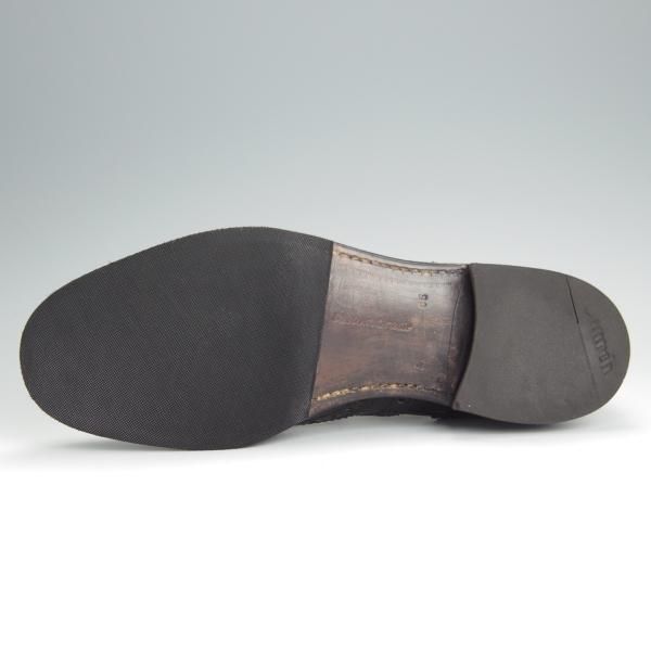 極上★旧チャーチ 65E/UK6.5【貴重★2都市ロゴ(〜70’s)/ブックバインダーカーフ/ BURWOOD】バーウッド/81ラスト/黒/Church's★h493