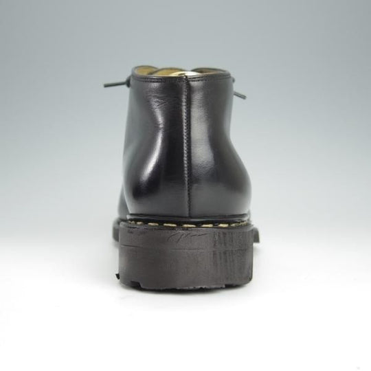 美品★パラブーツ SIZE 8【貴重★チャッカブーツ/GUERNY】リスレザー/NOIR/黒/TEXソール/メンズ/Paraboot★h495