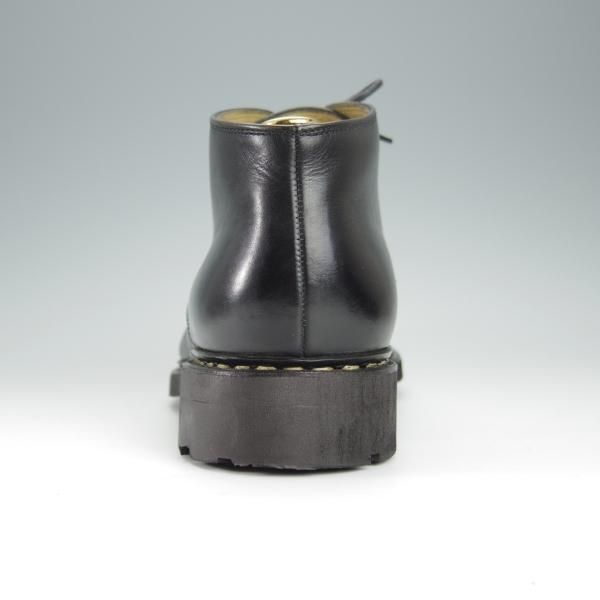 美品★パラブーツ SIZE 8【貴重★チャッカブーツ/GUERNY】リスレザー/NOIR/黒/TEXソール/メンズ/Paraboot★h495