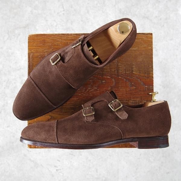 美品☆クロケット&ジョーンズ 7.5D【モデル定価￥111,100