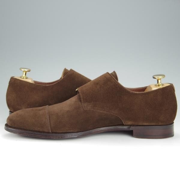 美品☆クロケット&ジョーンズ 7.5D【モデル定価￥111,100-☆ハンド