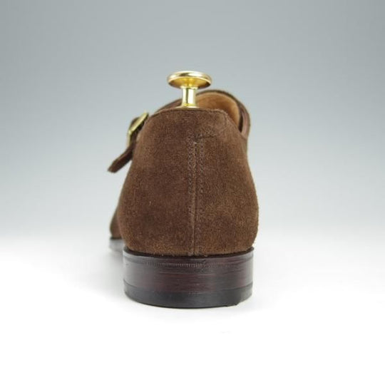 美品★クロケット&ジョーンズ 7.5D【モデル定価￥111,100-★ハンドグレードライン/REPTON】337ラスト/ダブルモンク/Crockett&Jones★h496