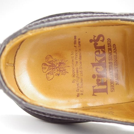 極上★トリッカーズ SIZE 7.5【現行定価￥90,200-★ダイナイトソール/BOURTON/バートン】M5633/カントリーシューズ/黒/Tricker's★h497