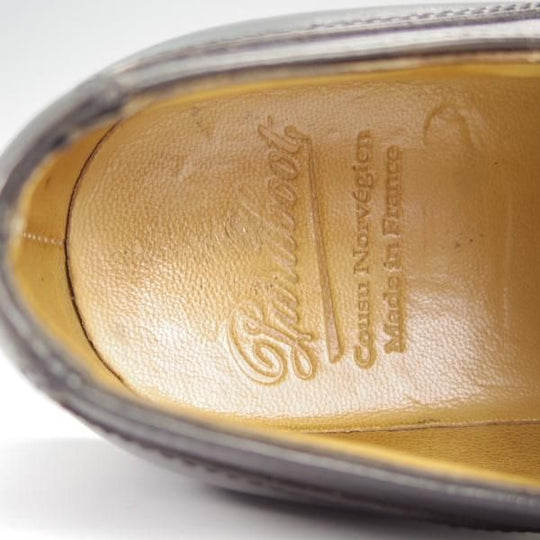 美品★パラブーツ SIZE 6.5【定価￥71,500-★シャンボード/CHAMBORD】TEXソール/リスレザー/NOIR/黒/Uチップ/メンズ/Paraboot★h498