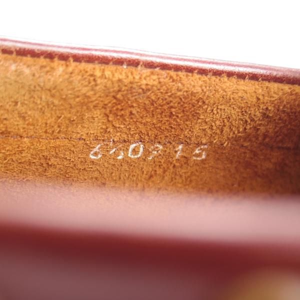 極美品★パラブーツ SIZE 6.5【貴重★BEAMS別注/CORSICA/コルシカ】コインローファー/カーフ/赤茶/MARINEソール/ビームス/Paraboot★h499