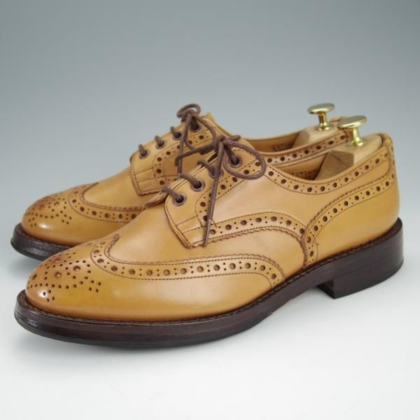 ★トリッカーズ SIZE 7.5【現行定価￥90,200-★BOURTON/バートン/エイコンアンティーク】M5633/カントリーシューズ/短靴/Tricker's★h500