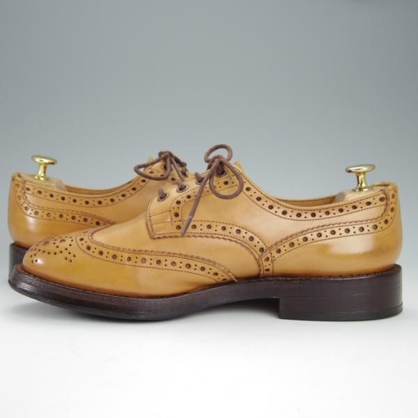 ★トリッカーズ SIZE 7.5【現行定価￥90,200-★BOURTON/バートン/エイコンアンティーク】M5633/カントリーシューズ/短靴/Tricker's★h500