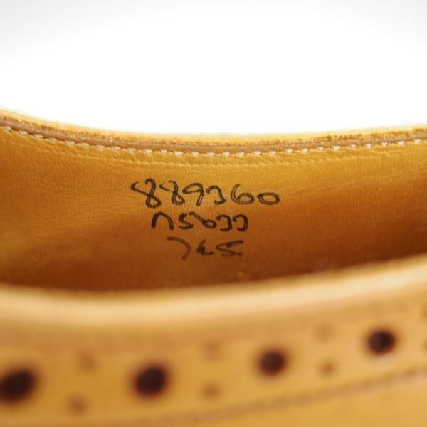 ★トリッカーズ SIZE 7.5【現行定価￥90,200-★BOURTON/バートン/エイコンアンティーク】M5633/カントリーシューズ/短靴/Tricker's★h500