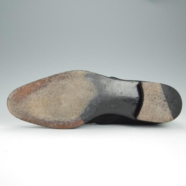 極上★REIKO TSUKUI/レイコツクイ SIZE 8.5【ハンドソーンウェルテッド製法★チャッカブーツ/黒】スエード/メンズ★h507