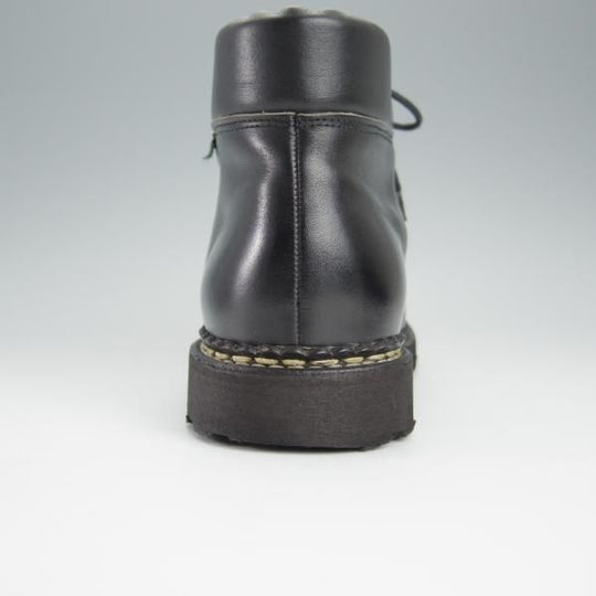 ★パラブーツ SIZE 40【貴重★フォック仕様(アザラシの毛皮)/MILLY】ミリー/チロリアンブーツ/カーフ/黒/メンズ/Paraboot★h508