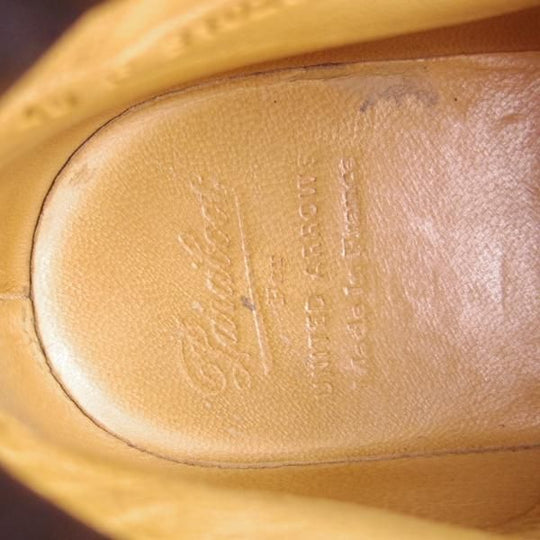 ★パラブーツ SIZE 40【貴重★フォック仕様(アザラシの毛皮)/MILLY】ミリー/チロリアンブーツ/カーフ/黒/メンズ/Paraboot★h508