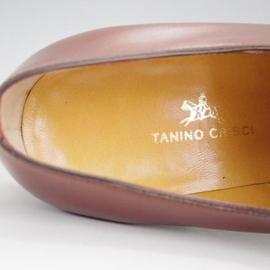未使用★(伊)タニノクリスチー SIZE 6.5【デッドストック品★モンクストラップ/108471】カーフ/茶/メンズ/TANINO CRISCI★h509