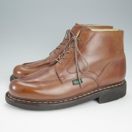 極上★パラブーツ SIZE 7【貴重★シャンボードのブーツタイプ/CHAMROUSSE/シャンルース】MARRON/マロン/Uチップ/茶/Paraboot★h512
