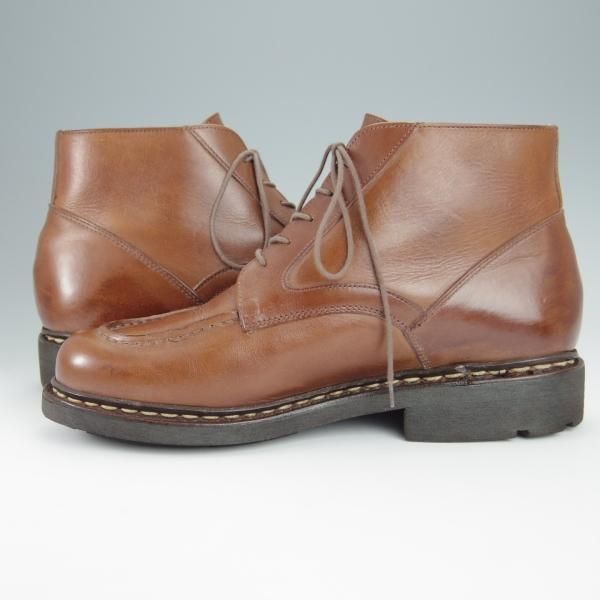 極上★パラブーツ SIZE 7【貴重★シャンボードのブーツタイプ/CHAMROUSSE/シャンルース】MARRON/マロン/Uチップ/茶/Paraboot★h512