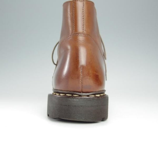 極上★パラブーツ SIZE 7【貴重★シャンボードのブーツタイプ/CHAMROUSSE/シャンルース】MARRON/マロン/Uチップ/茶/Paraboot★h512