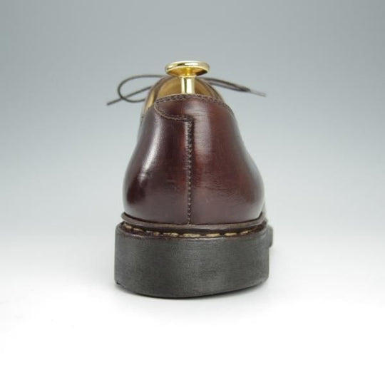 極上★パラブーツ SIZE 7【定価￥64,800-★ARLES/プレーントゥ】グリフソール/リスレザー/CAFE/カフェ/濃茶/メンズ/Paraboot★h513