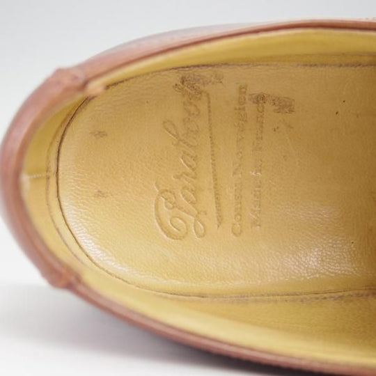 極上★パラブーツ SIZE 9【定価￥71,500-★シャンボード/CHAMBORD】マロン/MARRON/リスレザー/Uチップ/茶/TEXソール/Paraboot★h514