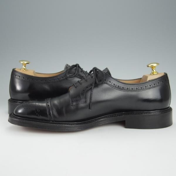 ◆美品◆ CHEANEY メンズ 24.5cm程度 UK6 チーニー 黒 ジョセフチーニーアンドサンズ JOSEPH CHEANEY & SONS ドレス