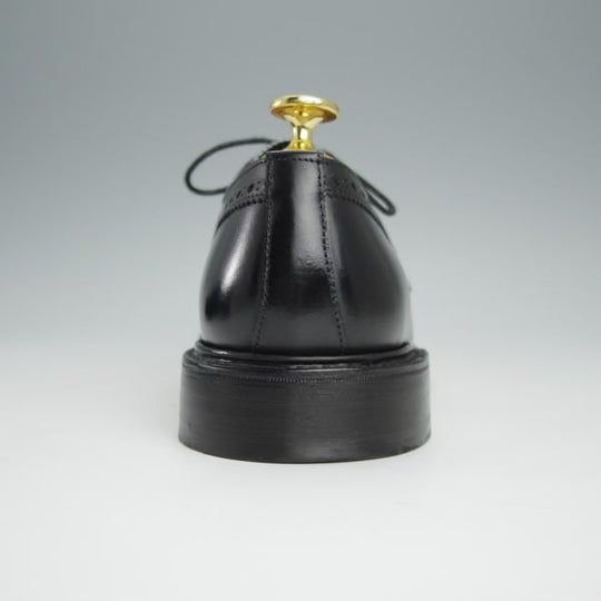 極美品★(英)チーニー 6.5E【定価￥68,200-★LOATLAND/125ラスト】セミブローグ/カーフ/黒/メンズ/CHEANEY★h518