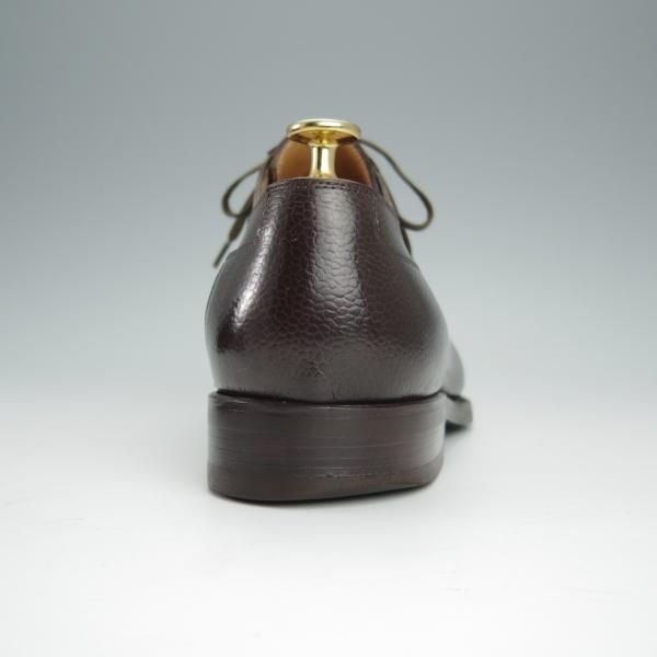 極上★(伊)ステファノベーメル SIZE 41.5【定価￥226,800-★Uチップ/濃茶】グレインレザー/メンズ/Stefano Bemer★h521