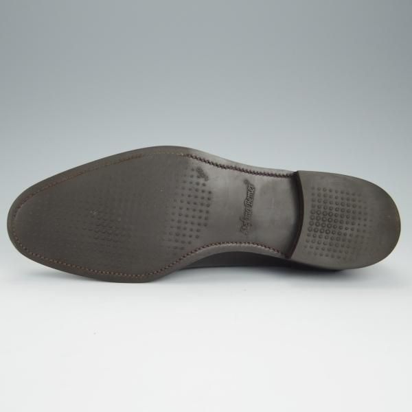 極上★(伊)ステファノベーメル SIZE 41.5【定価￥226,800-★Uチップ/濃茶】グレインレザー/メンズ/Stefano Bemer★h521