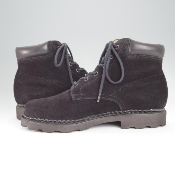 美品★パラブーツ SIZE 6.5【定価￥70,400-★(仏)ARPENTEUR別注/BERGERAC】ベルジュラック/NOIR/黒/スエード/メンズ/Paraboot★h522