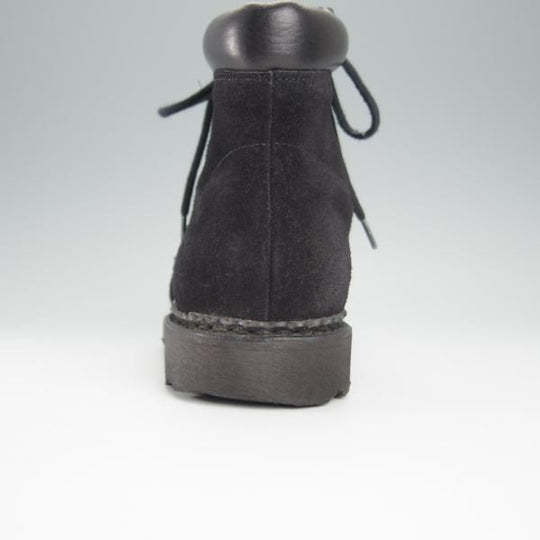 美品★パラブーツ SIZE 6.5【定価￥70,400-★(仏)ARPENTEUR別注/BERGERAC】ベルジュラック/NOIR/黒/スエード/メンズ/Paraboot★h522