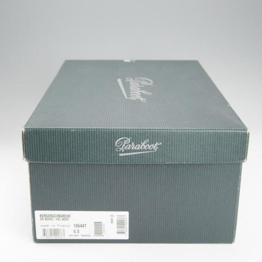 美品★パラブーツ SIZE 6.5【定価￥70,400-★(仏)ARPENTEUR別注/BERGERAC】ベルジュラック/NOIR/黒/スエード/メンズ/Paraboot★h522