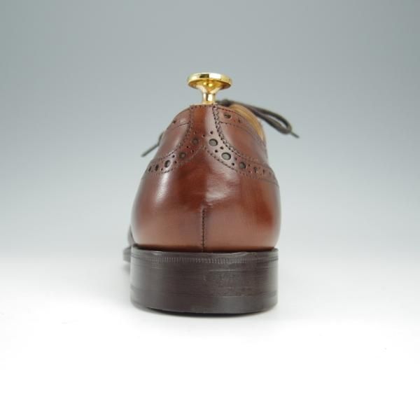 未使用★チャーチ 85G/UK8.5【定価￥136,400-★チェットウィンド/CHETWYND】173ラスト/フルブローグ/カーフ/WALNUT/茶/Church's★h525