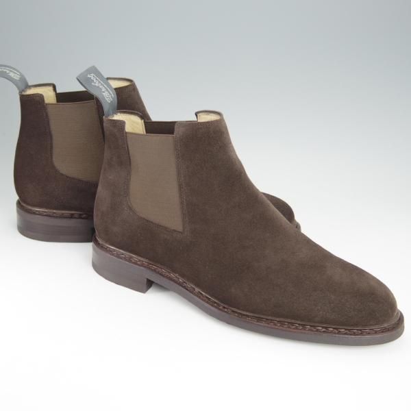 極美品★パラブーツ SIZE 7.5【定価￥79,200-★ビームスF別注/CHENAY】サイドゴアブーツ/スエード/濃茶/メンズ/BEAMS F/Paraboot★h527