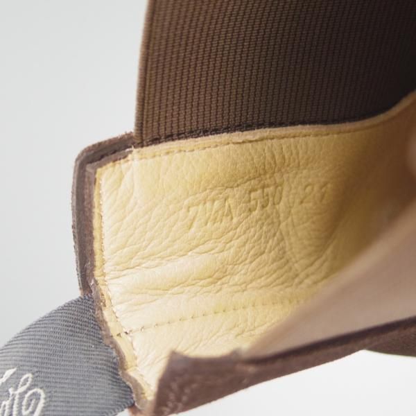 極美品★パラブーツ SIZE 7.5【定価￥79,200-★ビームスF別注/CHENAY】サイドゴアブーツ/スエード/濃茶/メンズ/BEAMS F/Paraboot★h527