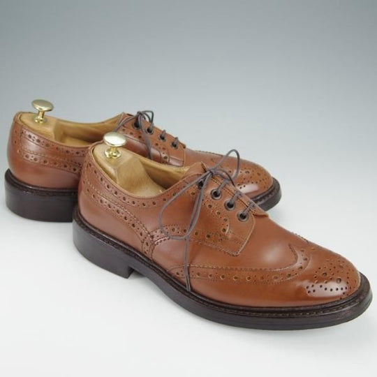 極上★トリッカーズ SIZE 7.5【定価￥84,700-★ダイナイトソール仕様/ビーチナット・アンティーク】KESWICK/M7292/茶/Tricker's★h528